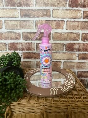 amika Pink Floral Blowout Styling Spray